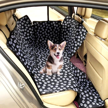 

Pet Seat Cover Carriers for Large Dog Oxford Fabric Car Back Seat Carrier Waterproof Pet Mat Hammock Cushion Pet Supplies DCBA10