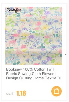 Booksew хлопчатобумажная стеганая ткань для детей DIY лоскутное шитье лисы узор ткань серый Tecido материал тканевый измеритель ткани платье