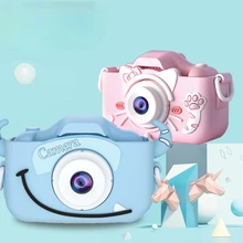 Camera Cute Kids Children's Ips-Screen Mini Cat for HD Toy Education-Toys Birthday-Gift