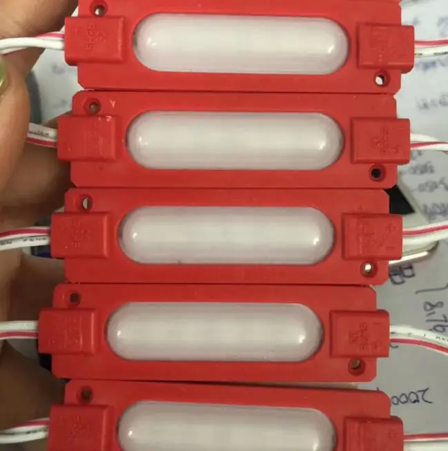 Светодиодный модуль COB 2 Вт Водонепроницаемый DC12V для наружной рекламы светящиеся знаки лайтбокс DIY светодиодный модуль полосы