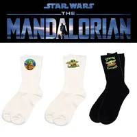 2021 Star Wars Master Yoda Baby Figure Cotton Socks Star wars The Rise of Skywalker Cosplay Men Women Gift Ears Funning Sock