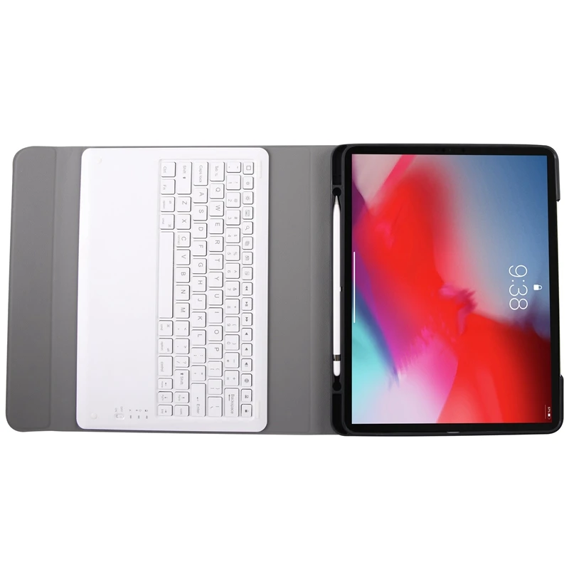 Популярный чехол с клавиатурой для I pad Pro 12,9-беспроводной Чехол-подставка для клавиатуры/Чехол [автоматическое Пробуждение/сон] [App le Pencil Charging Su