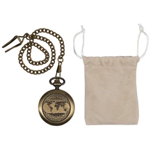 Портативный Компас латунный брелок часы карманные для наружного кемпинга Пешие прогулки навигация