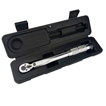 

1/4 5-25NM Portable Handle Drive Adjustable Hand Click Wrench Installation Tool Spanner Torque