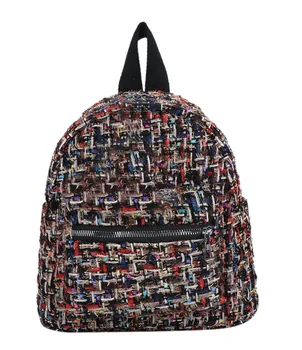 

Backpack Women Wool Zipper Girls Rucksacks Female Shopping Bags Ladies Large Capacity Travel Backpacks Bag For Teenager #LR5