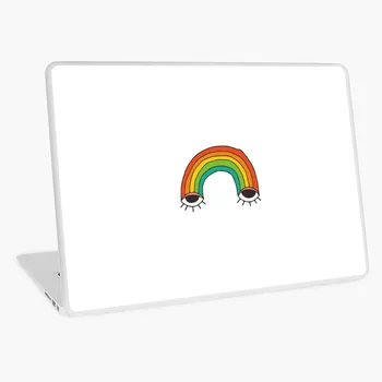 

Rainbow eyes Laptop Skin Protecor notebook stickers 13"14"15"computer sticker Decorative Decal cover for hp acer xiaomi lenovo