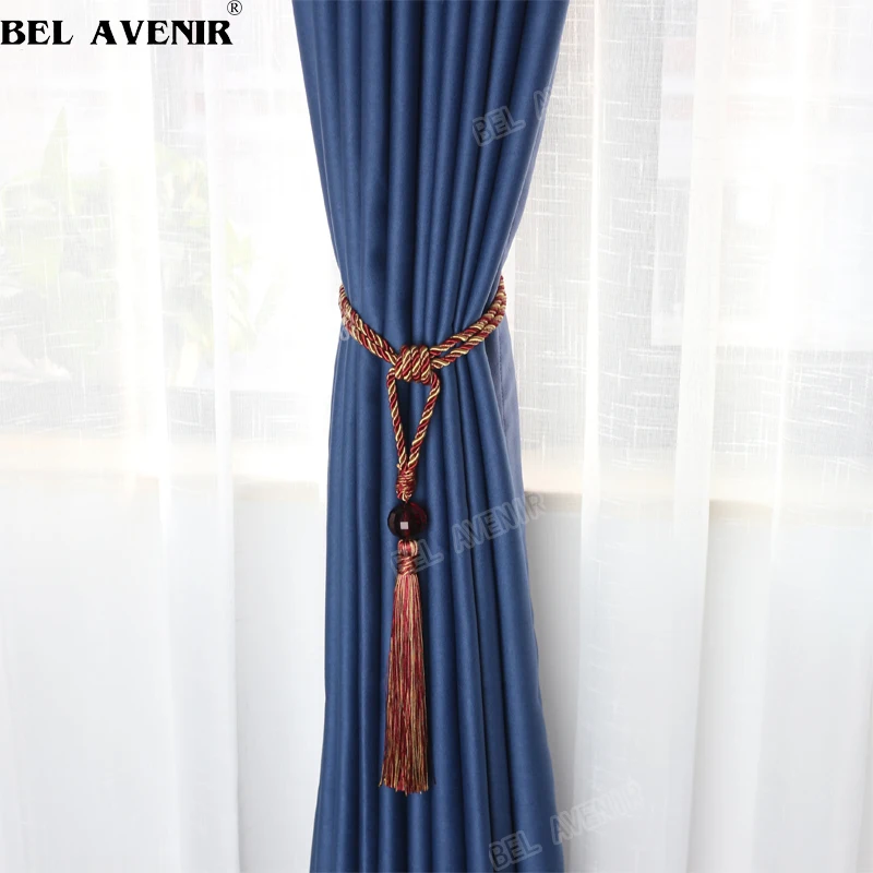 

1 pc decorative polyester accessory curtain tassel tieback