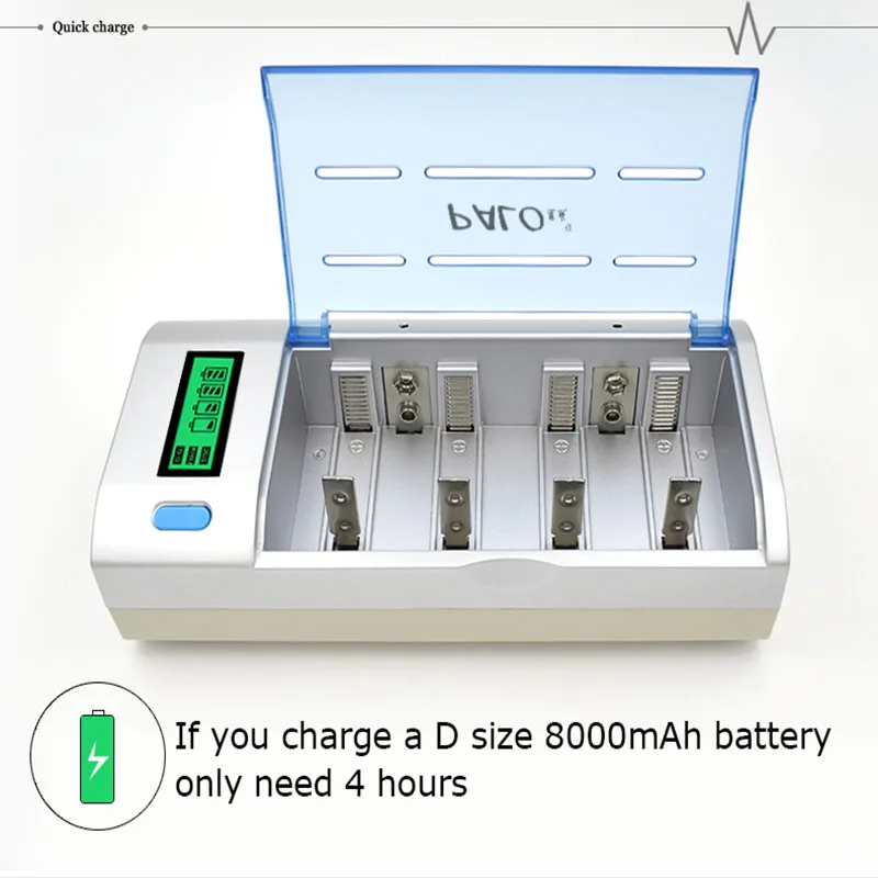 1.2V, Ni-MH, AA, AAA, C, Tamanho D,