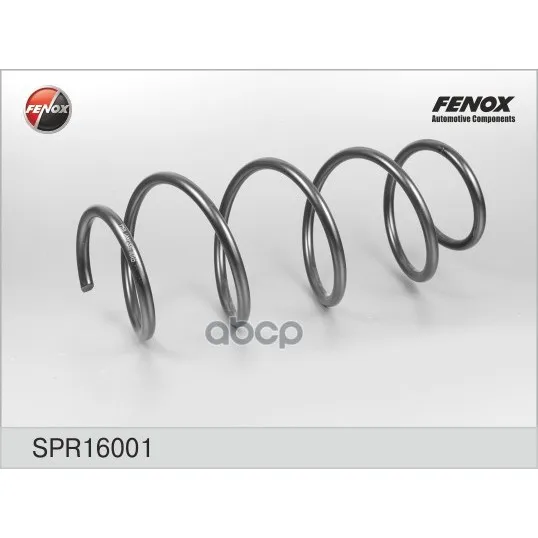 Пружина Передняя Renault Megane Ii/Scenic Ii 02-08 1.4, 1.6 Spr16001 FENOX арт. SPR16001