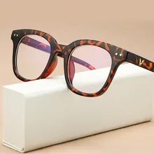 В ретро-стиле, с фильтром синего, оправа для очков, модная оправа для очков для чтения очки по рецепту высокое Для мужчин глаз очки