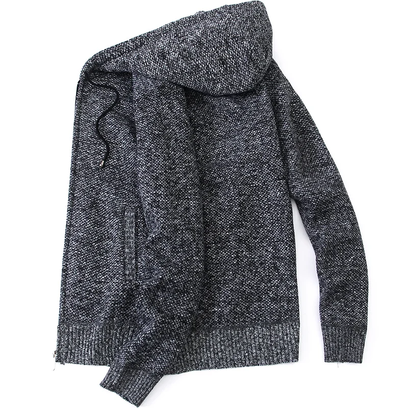 2020 Autumn Winter Men Fleece Sweater Men Warm Cardigan Sweatercoat Male Casual Knit Outwear Hooded Sweater Man Hoody Sweatshirt 2020 Autumn Winter Men Fleece Sweater Men Warm Cardigan Sweatercoat Male Casual Knit Outwear Hooded Sweater Man Hoody Sweatshirt