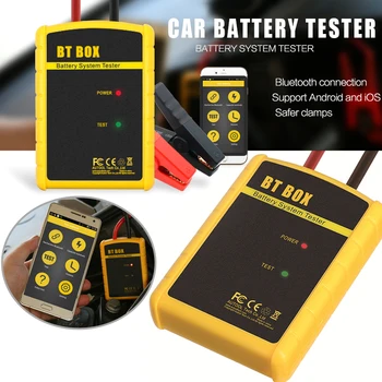 

Car Battery Tester Automotive Battery Analyzer BT BOX for 12V Vehicles Both for Android iOS System CLH@8
