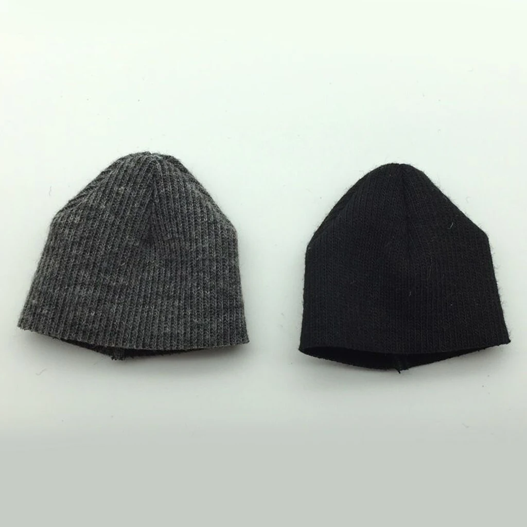 1/6 Scale Mens Gray Knitted Hat for 12'' Action Figure //Enterbay 1/6 Scale Clothes Clothing Accessories