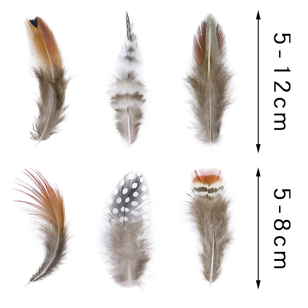 Peacock Feather Decoration Pheasant Feathers Craft Feathers Natural Feathers 50Pcs