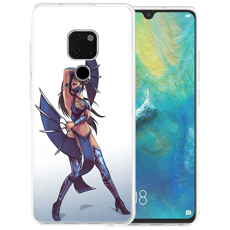 Лидер продаж мягкий силиконовый чехол для телефона из ТПУ Mortal Kombat Huawei P8 P9 P10 Mate 10 20