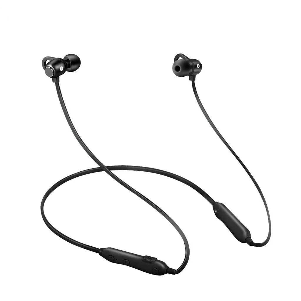 Новые Bluetooth наушники магнитные Беспроводные наушники с шейным ободом bluetooth Наушники Hi-Fi стерео гарнитура с микрофоном 1210#2