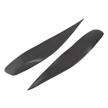 

Carbon Fiber Headlight Eyebrows Cover Trim Fit for Mitsubishi Lancer 2004-2006