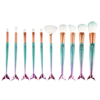 

10Pcs/set Unicorn Contour Makeup Brushes Blending Powder Foundation Make Up Brush Set