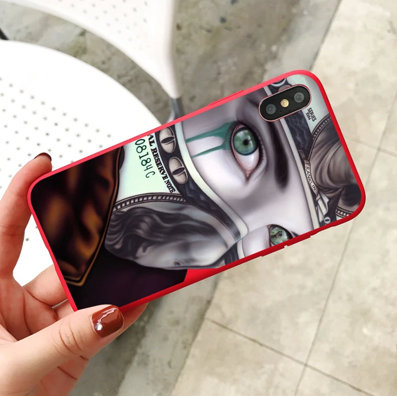 Модный Забавный чехол для iphone 8, 6, 7, 6s plus, X, XS, XR, XMAX 11, 11pro, 11max - Цвет: 7481