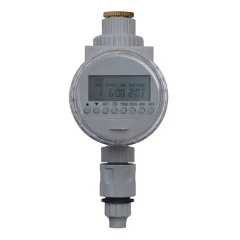 

Automatic Electronic Irrigation Controllers Solar Power Water Timer LCD Garden Watering Home Digital Intelligence Watering Syst