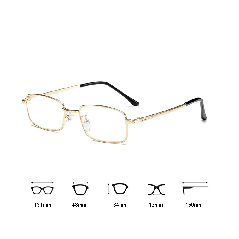 Elbru полный очки с металлической оправой линзы женские мужские очки для чтения es для женщин и мужчин унисекс очки+ 1,0+ 1,5+ 2,0+ 2,5+ 3,0+ 3,5+ 4,0