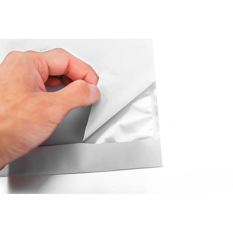 adhesive packing slip pouch