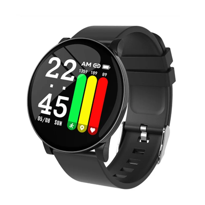 Смарт-часы Wearfit W8 для мужчин фитнес-трекер измерения сердечного ритма шагомер