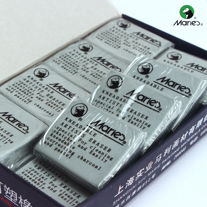 Pencil Eraser 1pcs Plasticity Soft Rubber Eraser Student Drawing Sketch