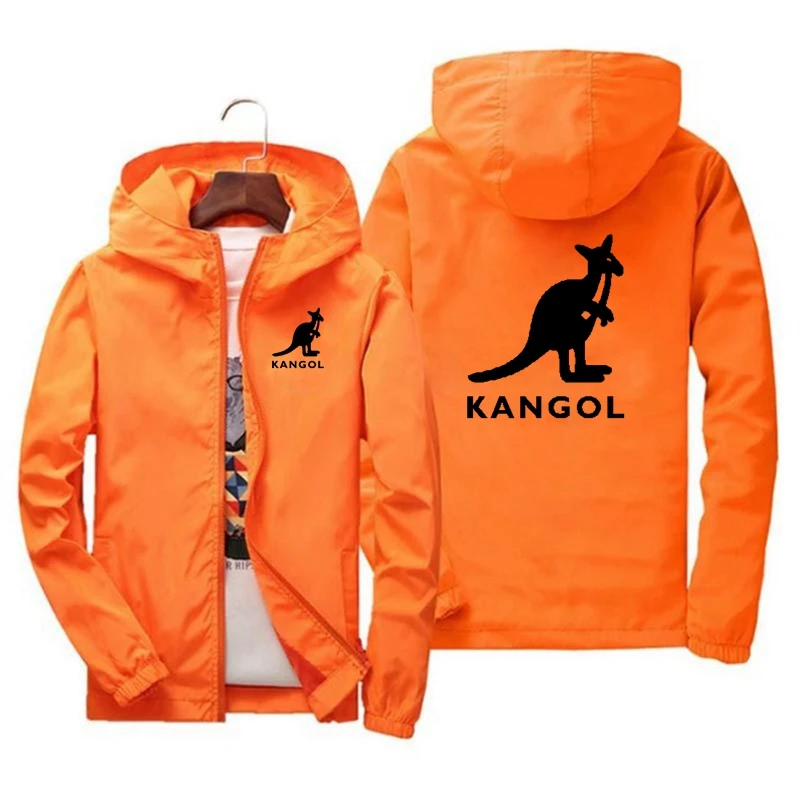 Весна/Лето 2021 модный мужской повседневный блейзер с принтом KANGOL