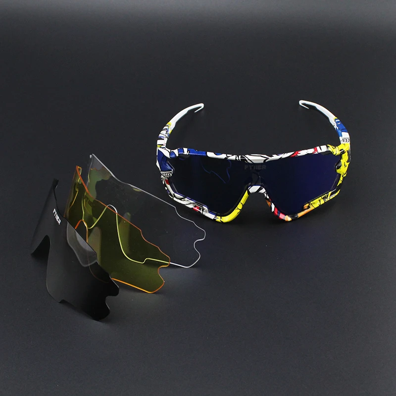Photochromic Sunglasses Auto Lens TR90 Sports Cycling Discoloration Glasses Men Women MTB Road Bike Bicycle Eyewear