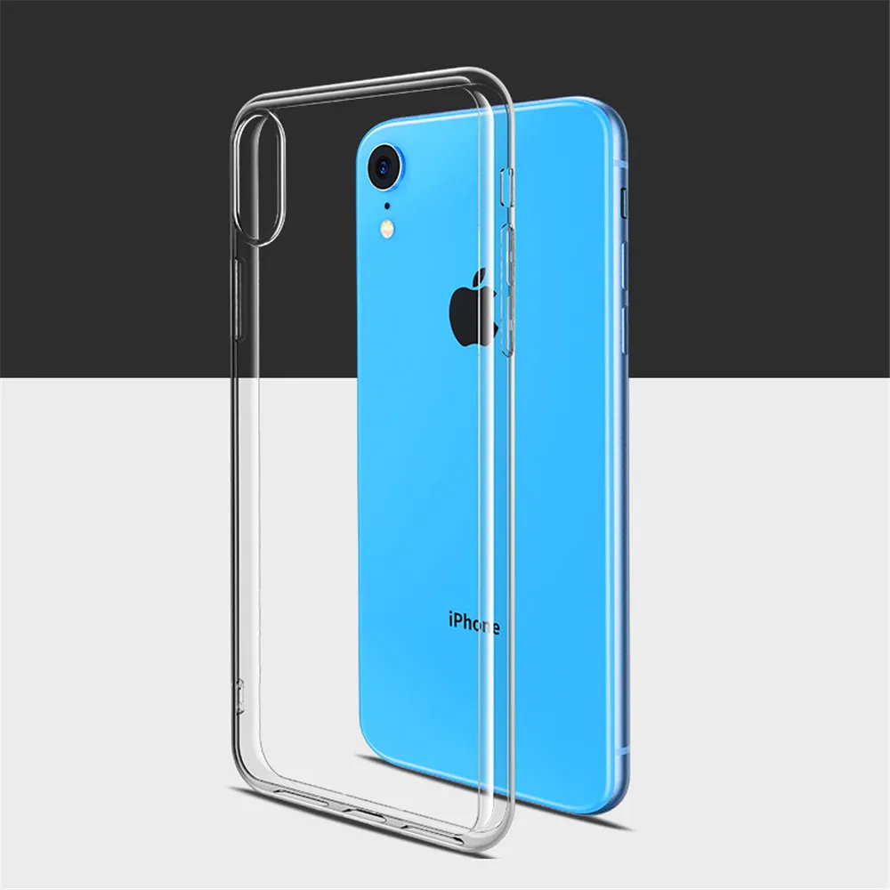 

Luxury Case For iPhone X XS 8 7 6 s Plus Capinhas Ultra Thin Slim Soft TPU Silicone Cover Case For iPhone XR 8 Coque Fundas Capa