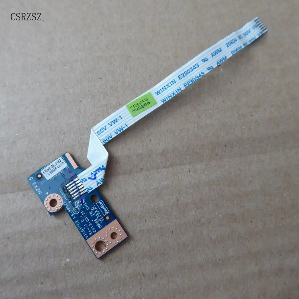 

ORIGINAL FOR LENOVO G400S G405S G500S G505S Power Button card Board with Cable LS-9902P