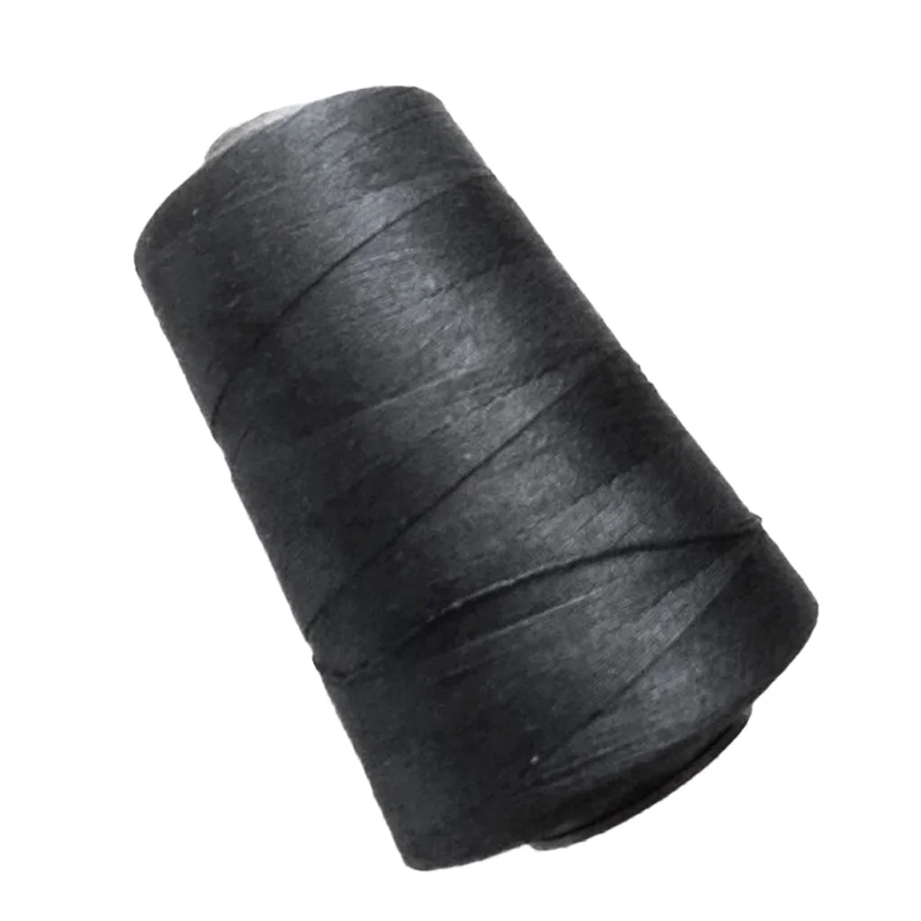 1 Roll Professional Thick Weaving Threads for Making Wig, Sewing Hair Weft, Hair Weave or Extensions ( Black )