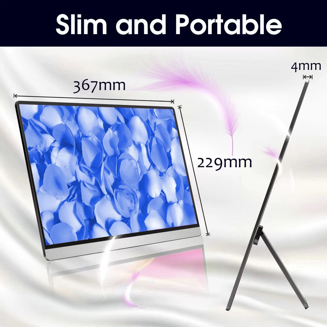 ĵ ޴ Ϳ IPHON Moble Ʈ Ʈ PC PS4 X ڽ ġ ps5   16.1 ġ 1080P  LED FHD IPS ȭ