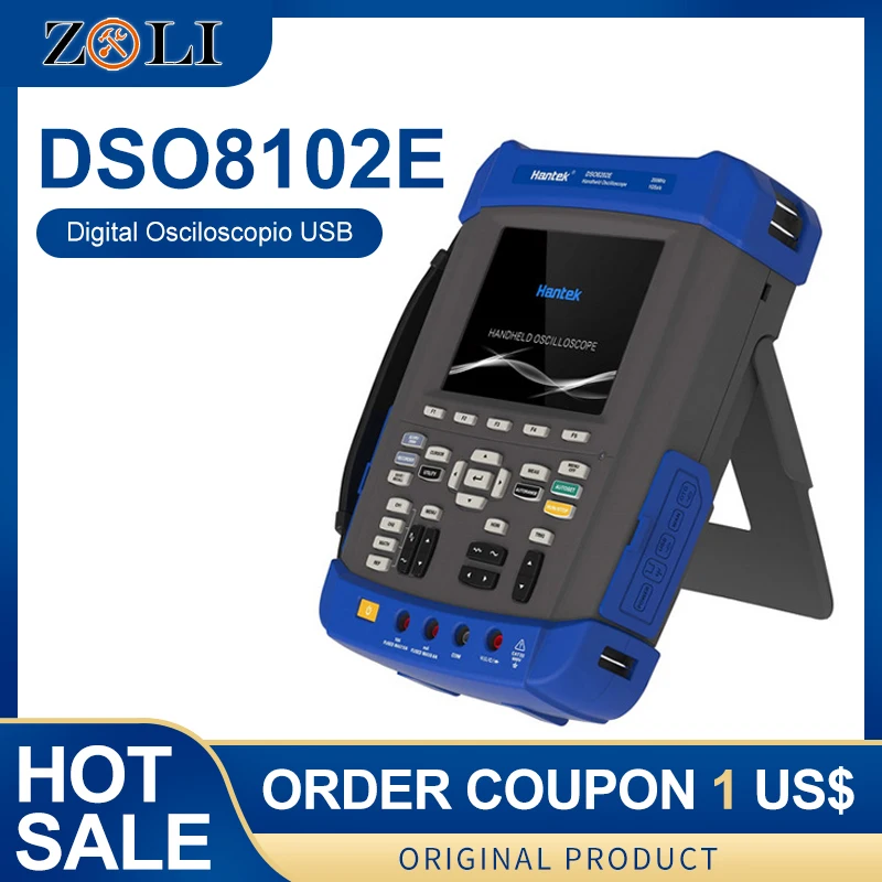 Original Hantek DSO8102E Handheld Automotive Oscilloscope 2
