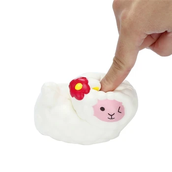 

11x10cm squichi kawaii Llamas squishy Elastic soft Slow Rising Decompression toys Fruits Scented Squeeze Stress Relief Toys A40