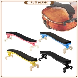 Plastic Violin Shoulder Rest 4/4-3/4 1/2-1/4 1/8 Collapsible and Height Adjustable Feet Comfortable Foam Pad Soft Easy To Use