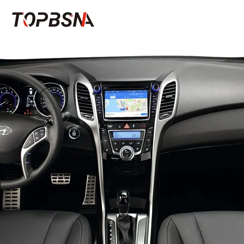 Topsna Android 9,0 автомобильный dvd-плеер для hyundai I30 Elantra GT 2012 2013 Авто gps Навигация стерео Мультимедиа RDS