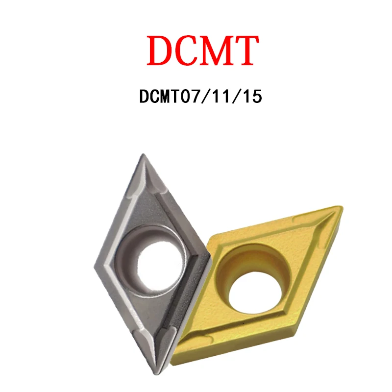 

DCMT070204 DCMT11T304 DCMT11T308 DCMT 11T302 NX2525 VP15TF UE6020 Original Carbide Insert 10pc CNC Internal Turning Tool Cutting