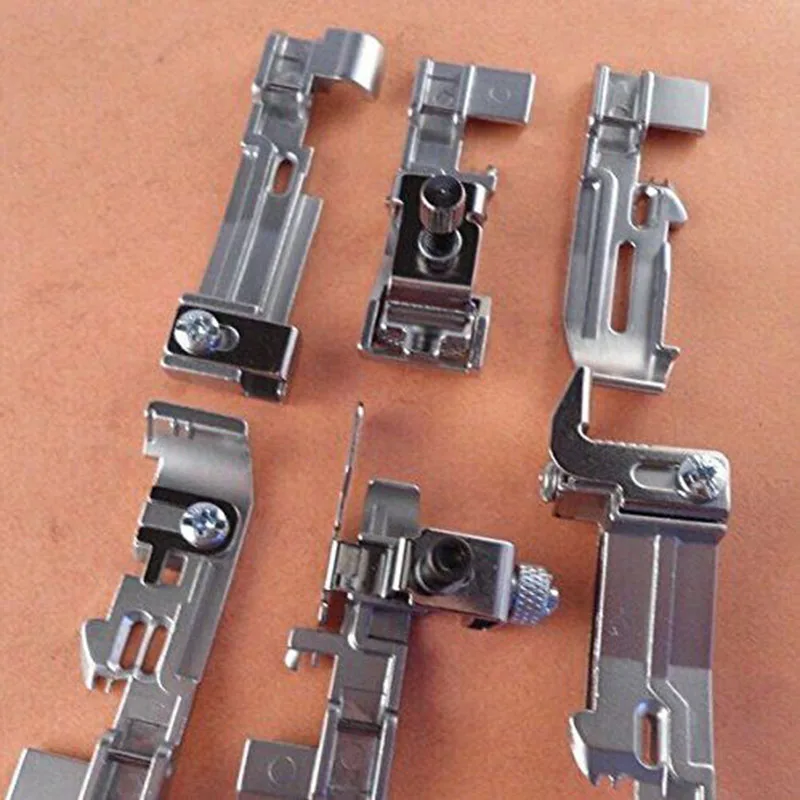 

6pcs/set Feet Foot For JUKI Singer Brother Dragonfly Presser Feet Foot Accessories Overlock Machine Multi Function
