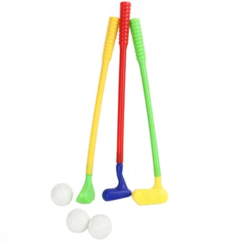 

Kids Toys Multicolor Outdoor Sports Mini Golf Set Entertainment Interactive Early Education Balls Putters Funny Gift Home
