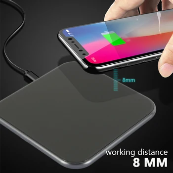 

15W QI Quick Charging Wireless Fast Charger USB Tpye C QC 3.0 Mobile Phone Station for iphone samsung s9 xiaomi Phones Chargers