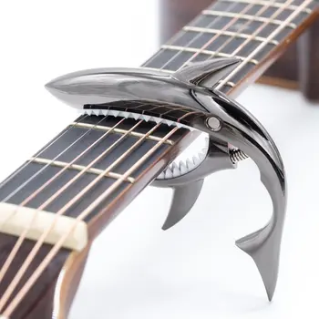 

Shark Capo Acoustic Guitar Capo Electric Guitar Capo Classical Guitar Capo Ukulele Capo Zinc Alloy Spring Capo