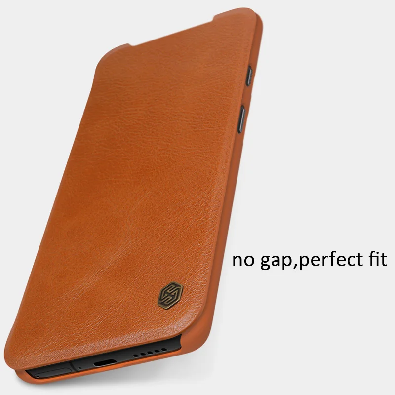 Кожаный чехол-книжка Nillkin Qin для Oneplus 7T Pro