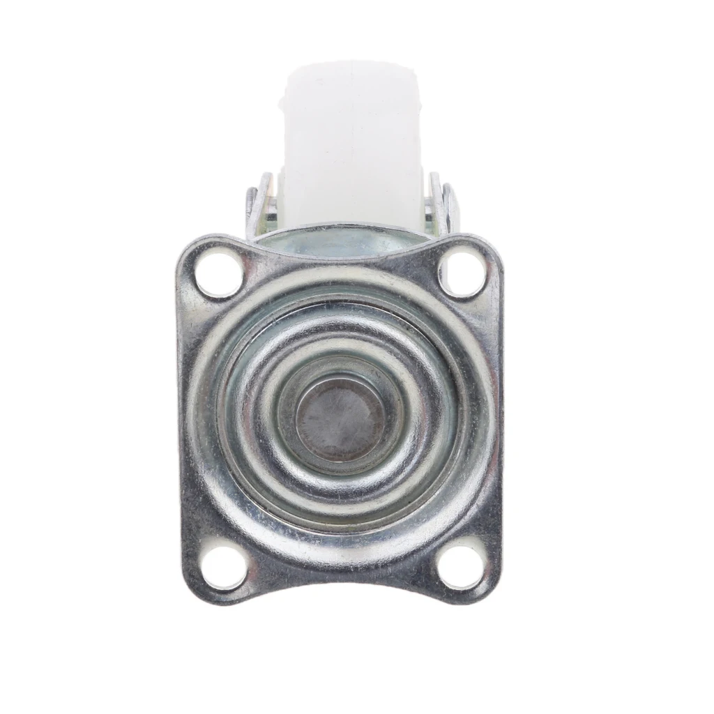 4PCS Heavy Duty Swivel Casters Wheels Castor Roller Bearing Wheel White
