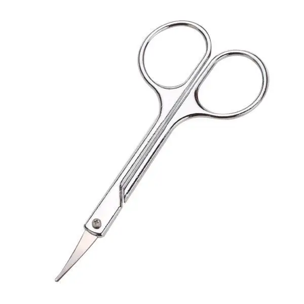 Salon Fine Point Curved Cuticle Nail Nose Scissors