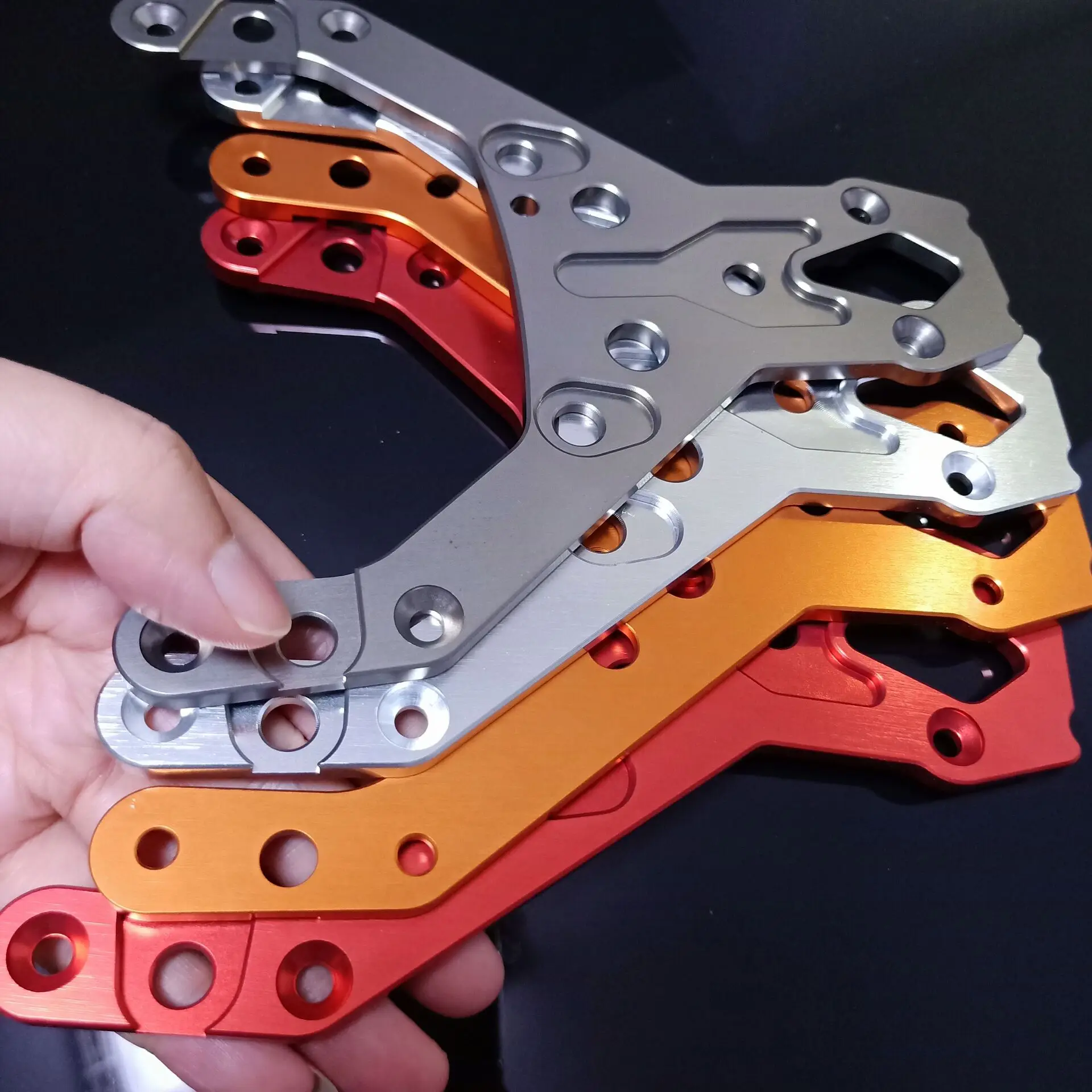 

hpi rv km baja 5b 5t cnc thick front upper plate steering seat