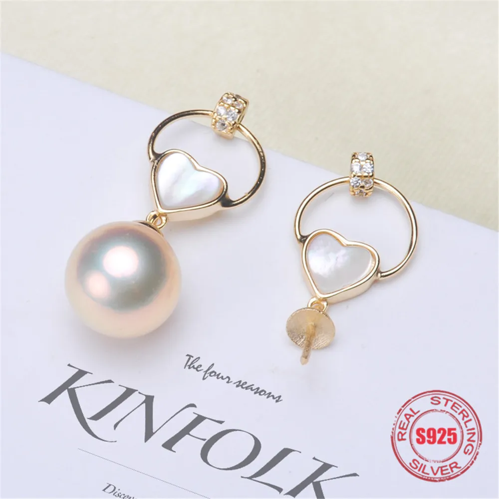 

Hot Sale Pearl Earring Materials - S925 Sterling Silver Earring And Pendant Accessories - DIY Jewelry Finding Making Supplies