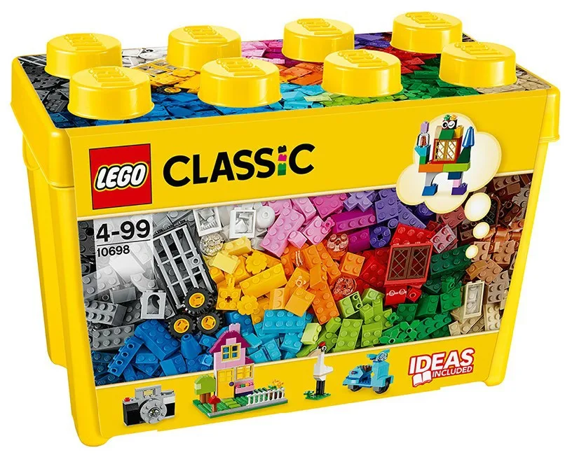 

LEGO Classic Creative 10698 Classic Creative Large Size Building Blocks Box Building Blocks Toy Educational Fun