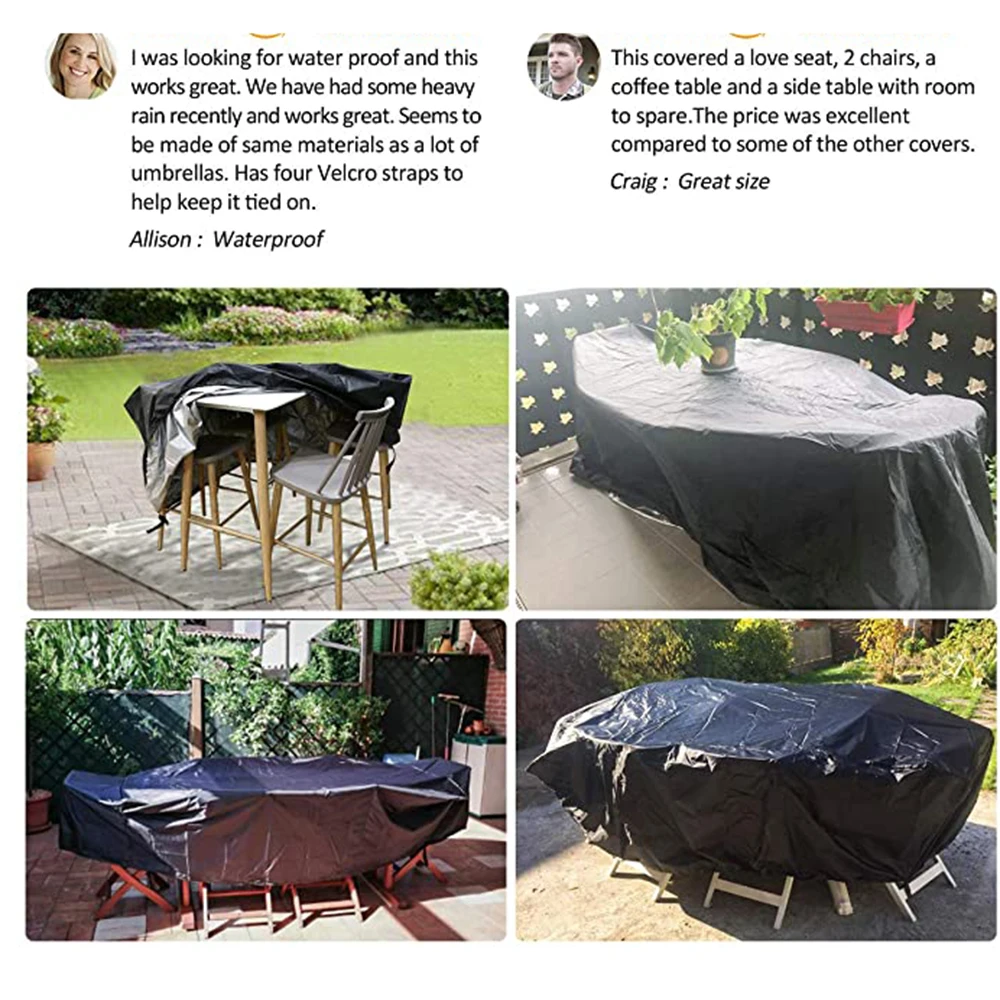 Almighty waterproof cover tarpaulin, suitable for sofa, table, round